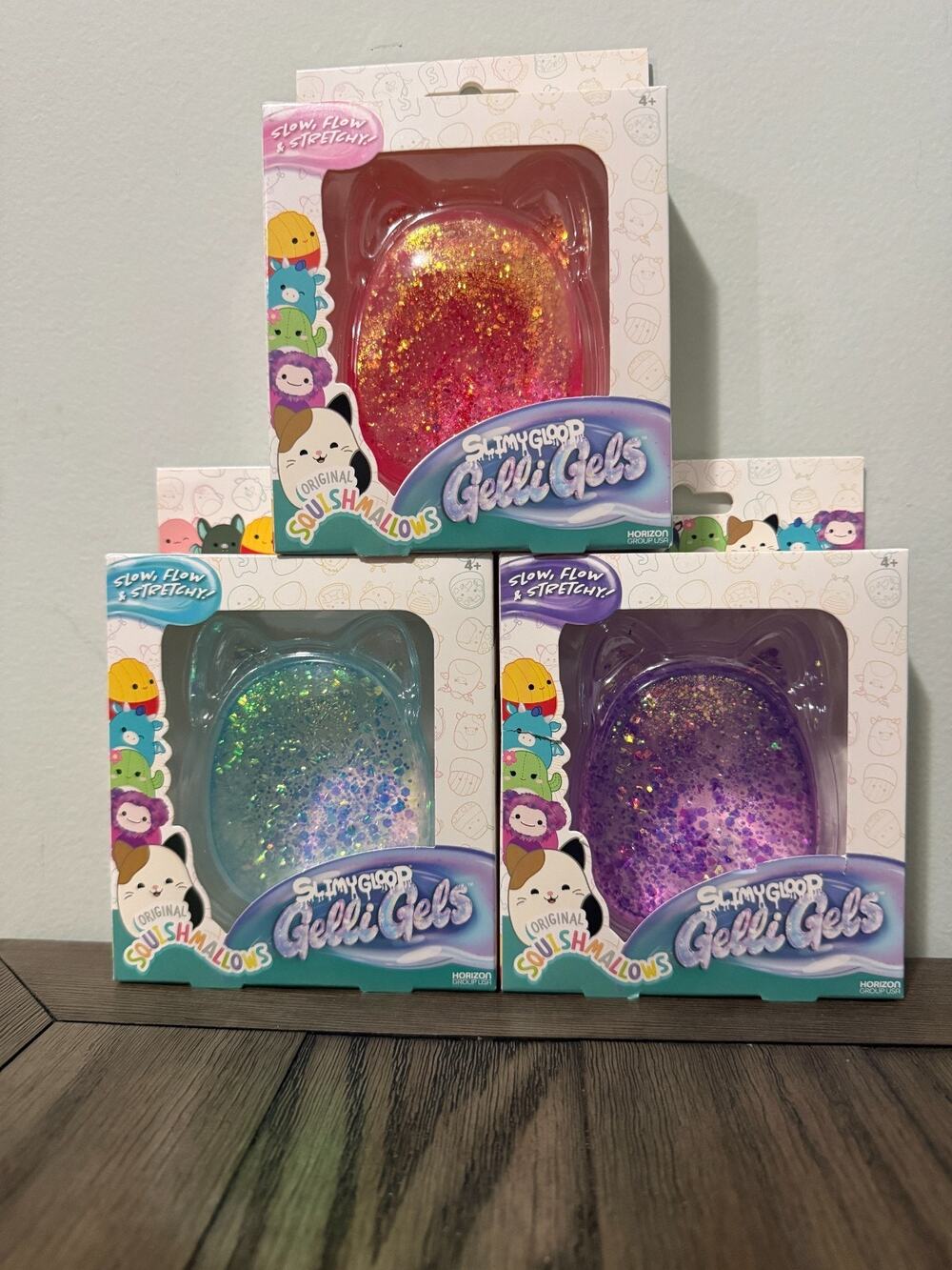 🌈🔥 VIRAL Squishmallows Gelli Gels Stretchy Sensory Fidget Toy ✨🫧